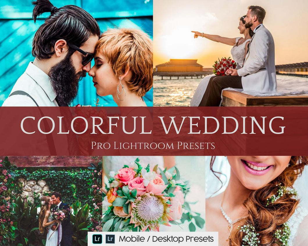 Colorful Wedding Presets