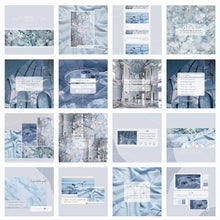 Muat gambar ke penampil Galeri, Blue Crystal Canva Templates

