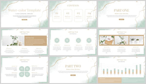 Watercolor PowerPoint Template