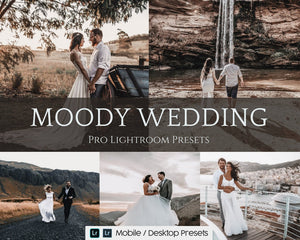 Moody  Wedding Presets