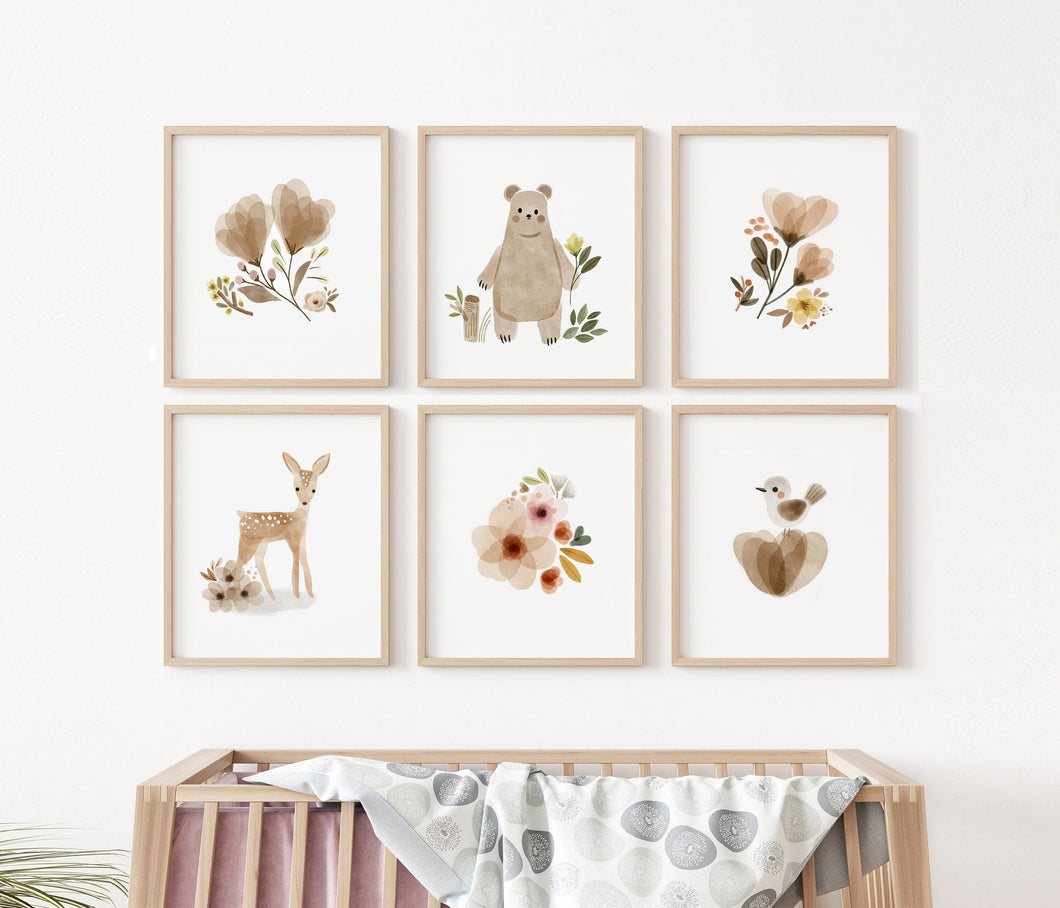 Bear and Friends Printable Set